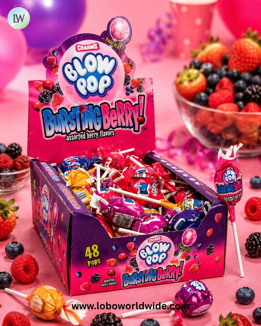 Blow Pops from Charms