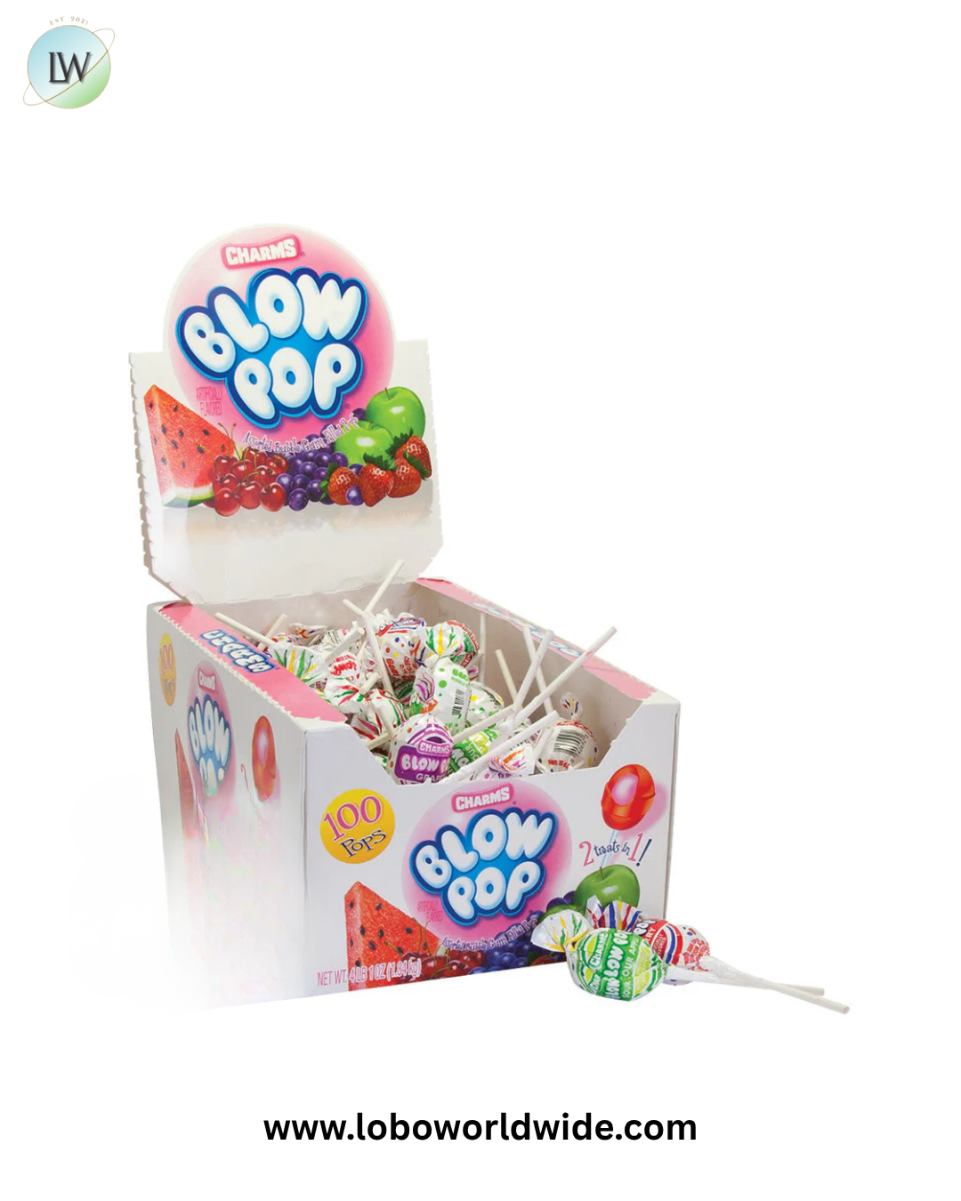 Blow Pops from Charms Candy - 100ct