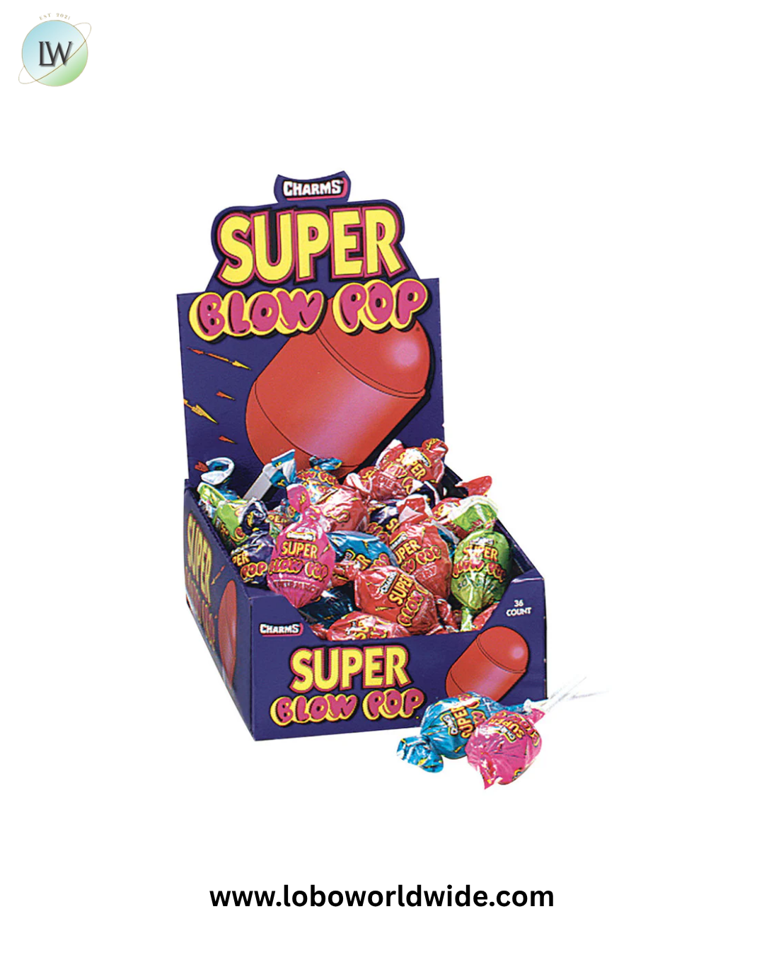 Blow Pops from Charms