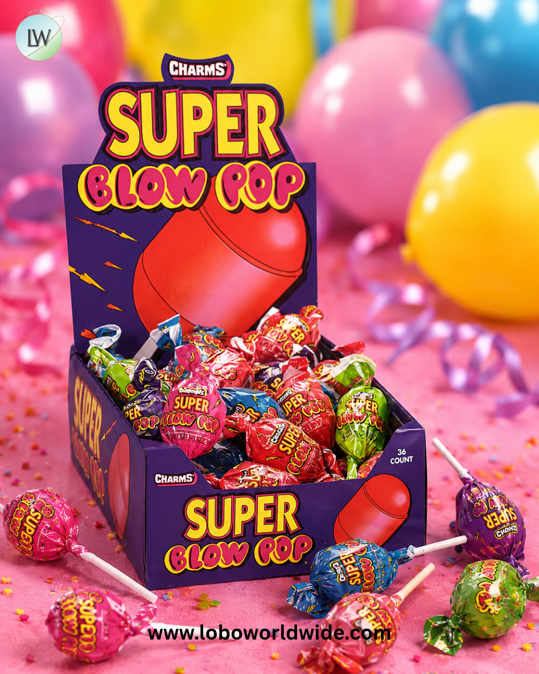 Blow Pops from Charms
