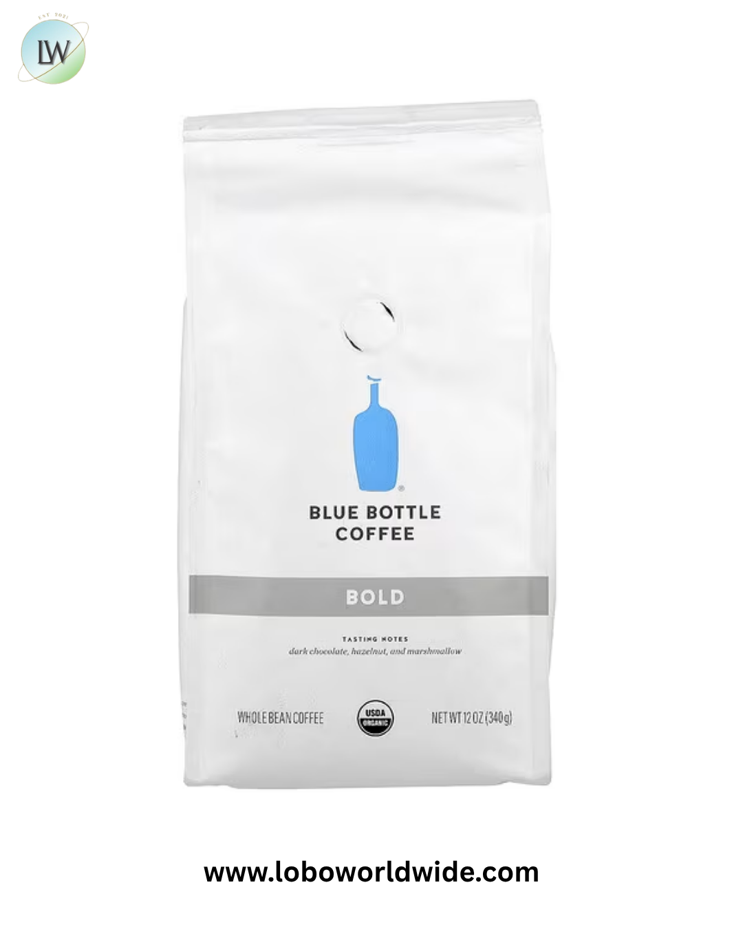 Blue Bottle Coffee, Coffee, Whole Bean, 12 oz (340 g)