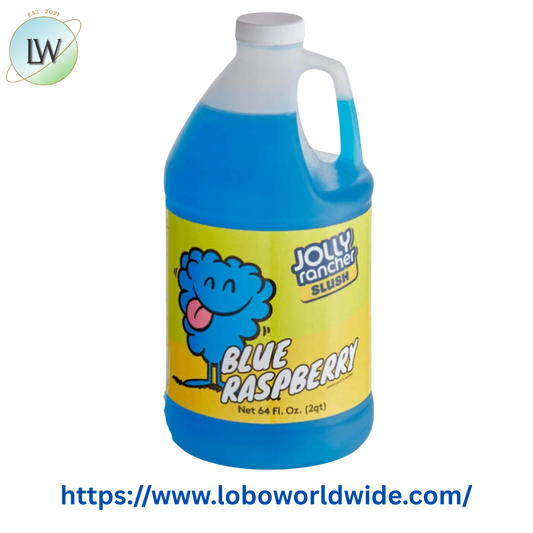 Jolly Rancher 1/2 Gallon Blue Raspberry Slushy 5:1 Concentrate