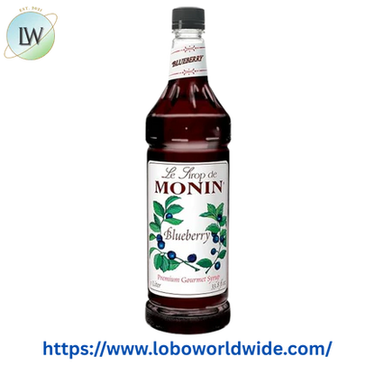 Monin Premium Flavoring Syrup 1 Liter-4/Case (Various Flavors)