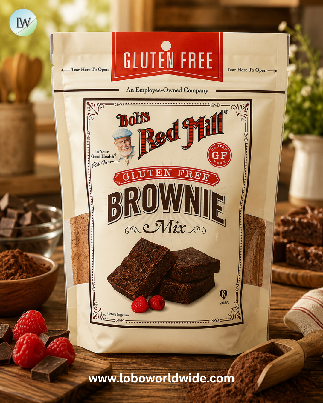 Bob's Red Mill, Brownie Mix, Gluten Free , 21 oz (595 g)