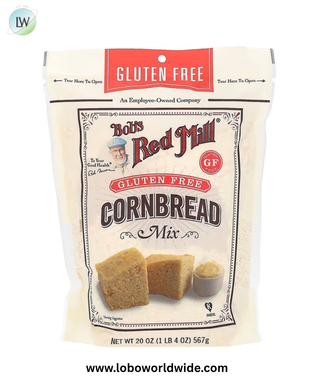 Bob's Red Mill, Cornbread Mix, Gluten Free , 20 oz (567 g)