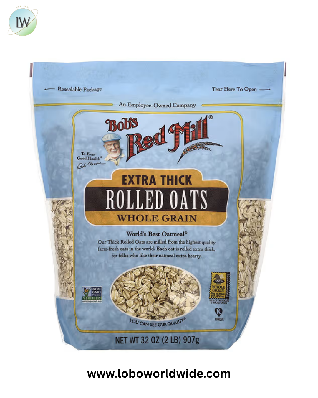 Bob's Red Mill, Rolled Oats, Whole Grain, 32 oz (907 g)