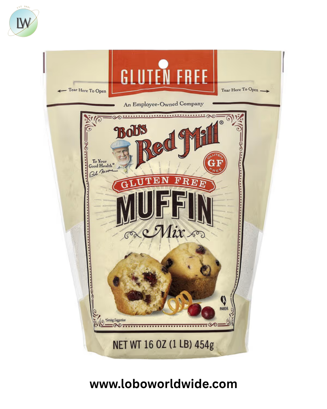 Bob's Red Mill, Gluten Free Muffin Mix, 16 oz (454 g)