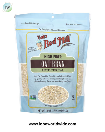 Bob's Red Mill, Oat Bran, Hot Cereal, 18 oz (510 g)