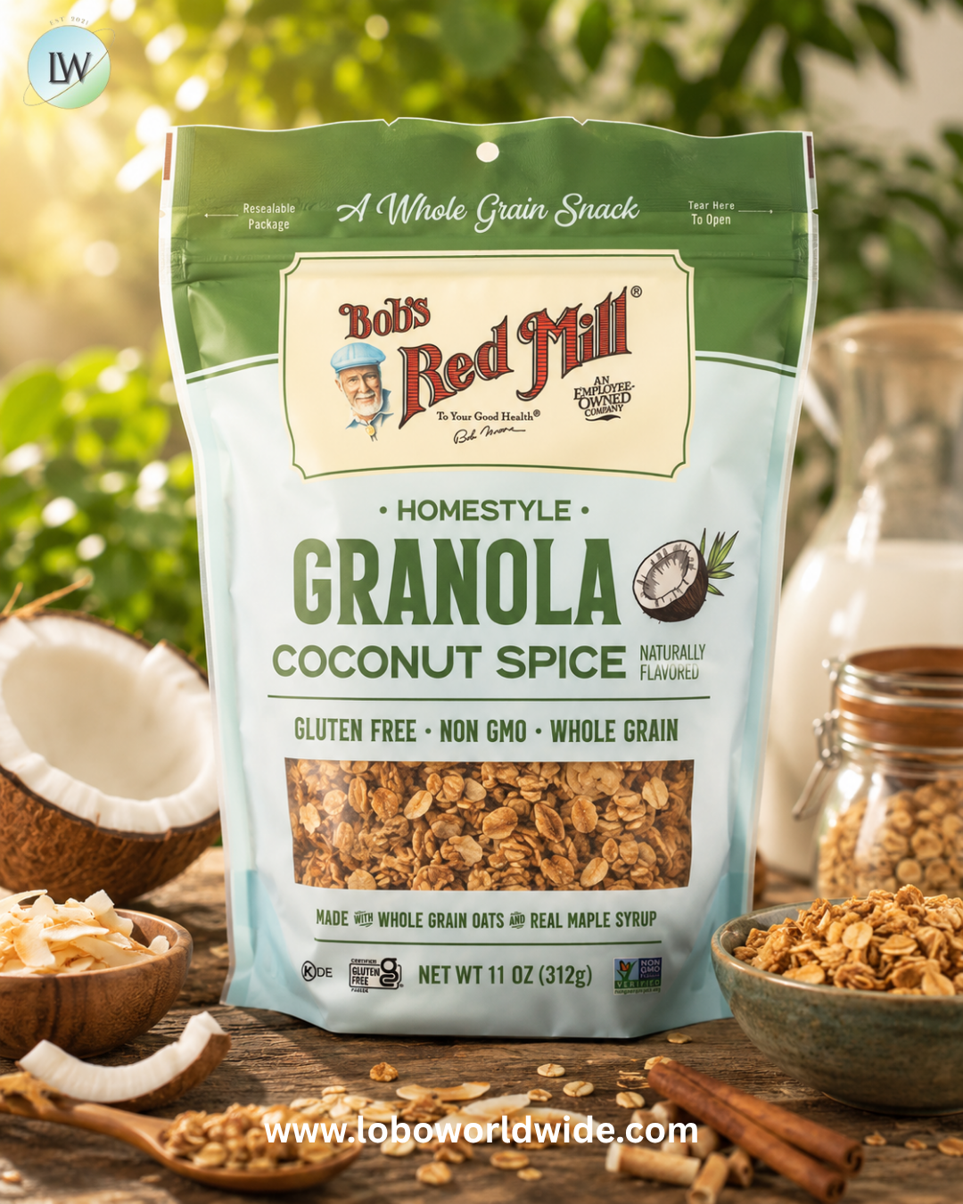 Bob's Red Mill, Homestyle Granola, 11 oz (312 g)