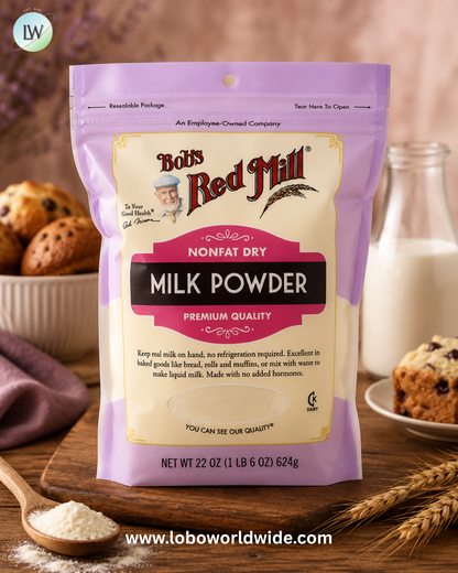 Bob's Red Mill, Milk Powder, Nonfat Dry, 22 oz (624 g)
