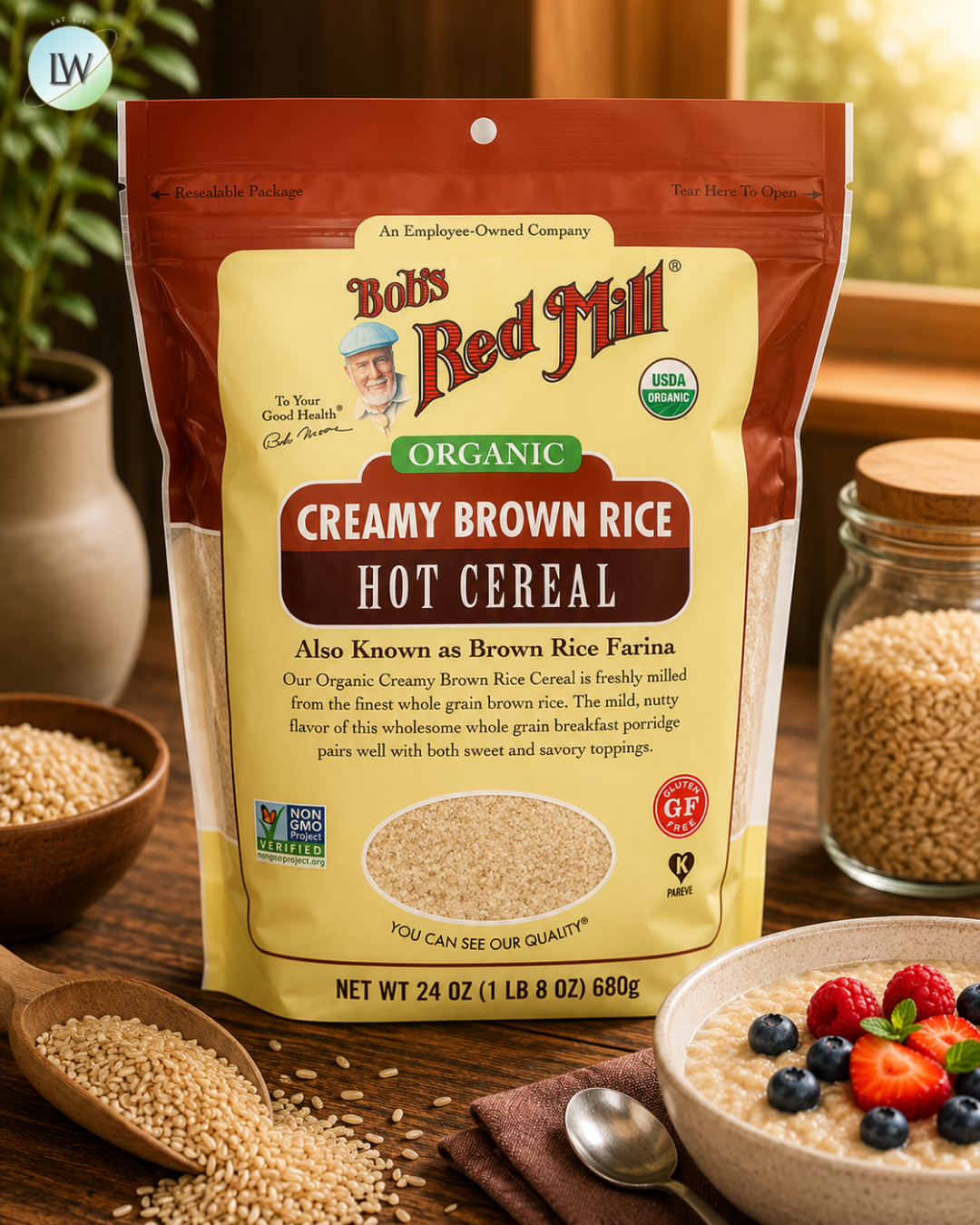 Bob's Red Mill, Organic Hot Cereal, 24 oz (680 g)