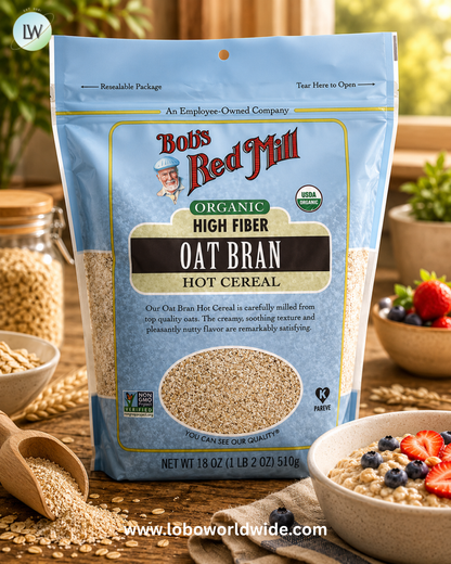 Bob's Red Mill, Oat Bran, Hot Cereal, 18 oz (510 g)