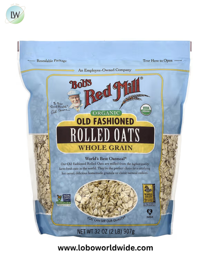 Bob's Red Mill, Old Fashioned Rolled Oats, Whole Grain