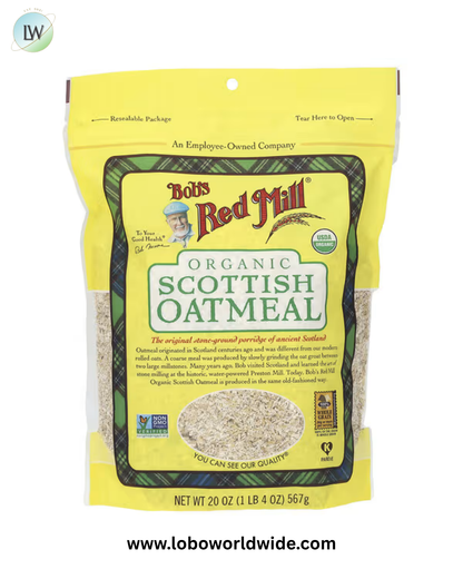 Bob's Red Mill, Organic Scottish Oatmeal, 20 oz (567 g)