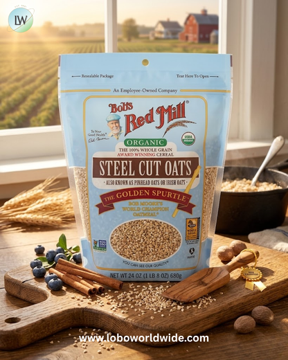 Bob's Red Mill, Steel Cut Oats, Whole Grain