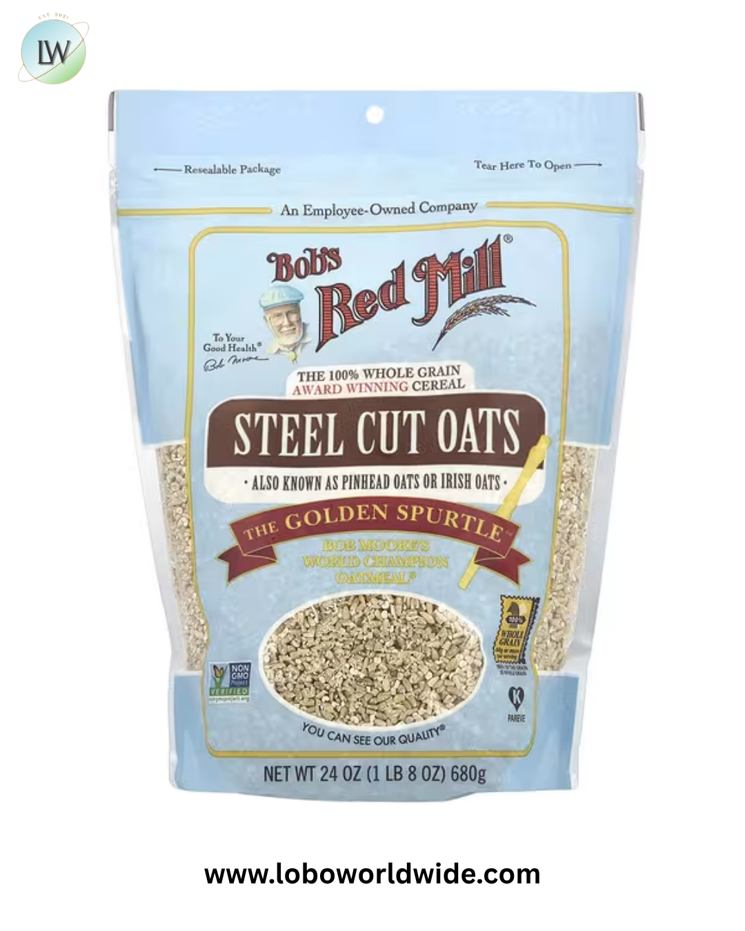 Bob's Red Mill, Steel Cut Oats, Whole Grain
