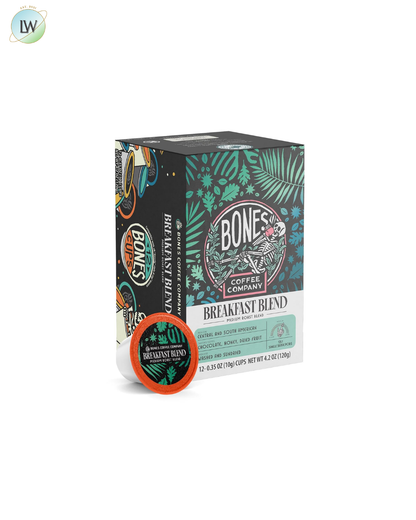 Bones Coffee Company Coffee Pods, 0.35 oz, 12 ct. (Various Flavours)