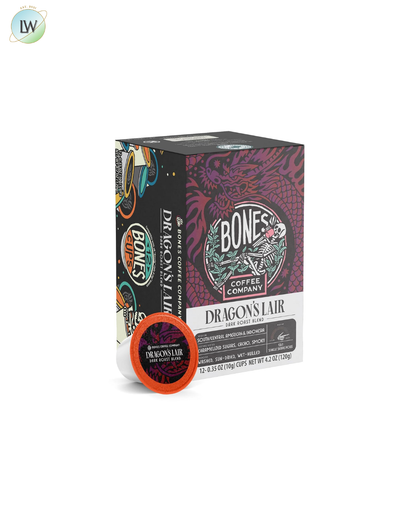 Bones Coffee Company Coffee Pods, 0.35 oz, 12 ct. (Various Flavours)