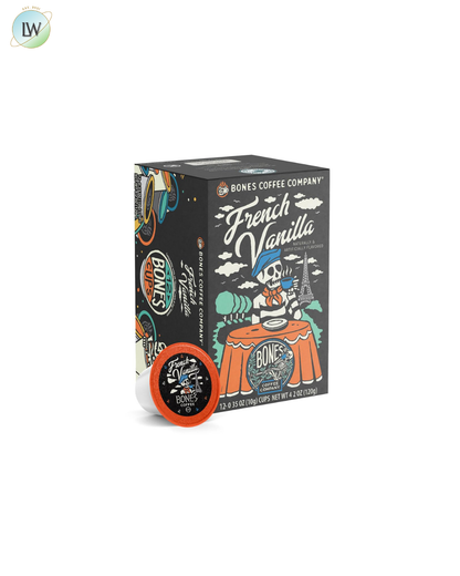 Bones Coffee Company Coffee Pods, 0.35 oz, 12 ct. (Various Flavours)