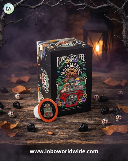 Bones Coffee Company Coffee Pods, 0.35 oz, 12 ct. (Various Flavours)