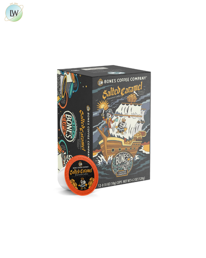 Bones Coffee Company Coffee Pods, 0.35 oz, 12 ct. (Various Flavours)