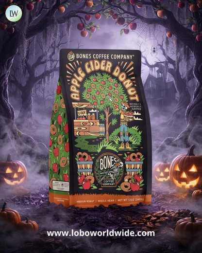 Bones Coffee Company Medium Roast Whole Bean, 12 oz. (Various Flavours)
