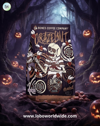 Bones Coffee Company Medium Roast Whole Bean, 12 oz. (Various Flavours)