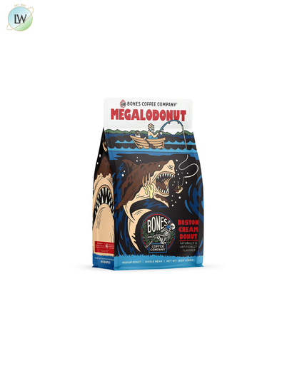 Bones Coffee Company Medium Roast Whole Bean, 12 oz. (Various Flavours)