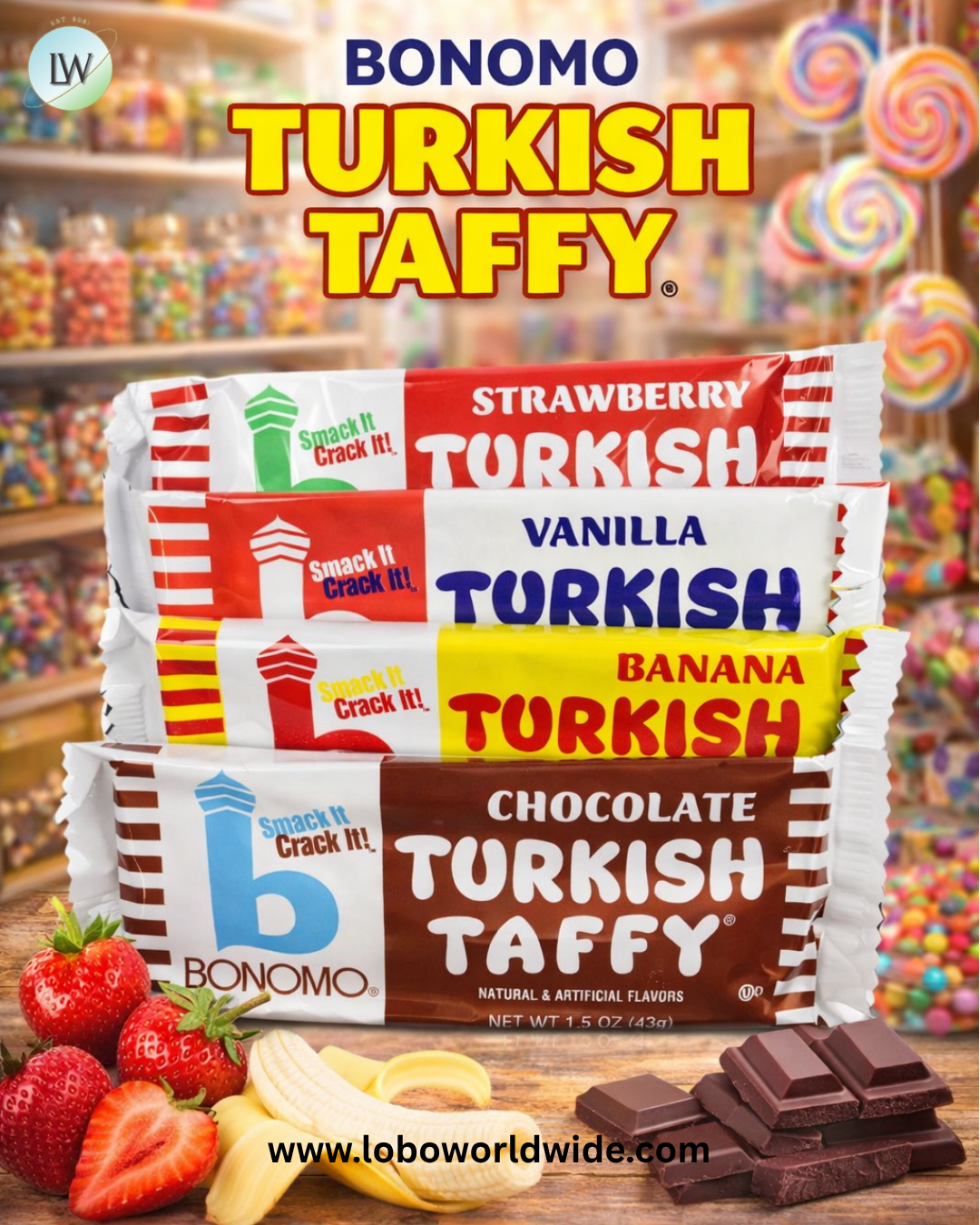 Bonomo Turkish Taffy