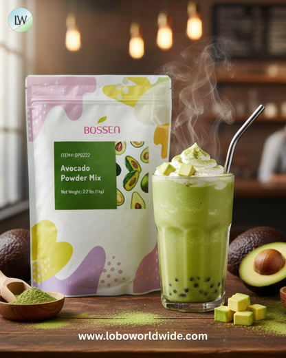 Bossen 2.2 lb. Powder Mix - 20/Case (Various Flavors)