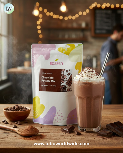 Bossen 2.2 lb. Powder Mix - 20/Case (Various Flavors)