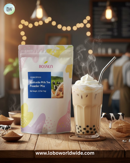 Bossen 2.2 lb. Powder Mix - 20/Case (Various Flavors)