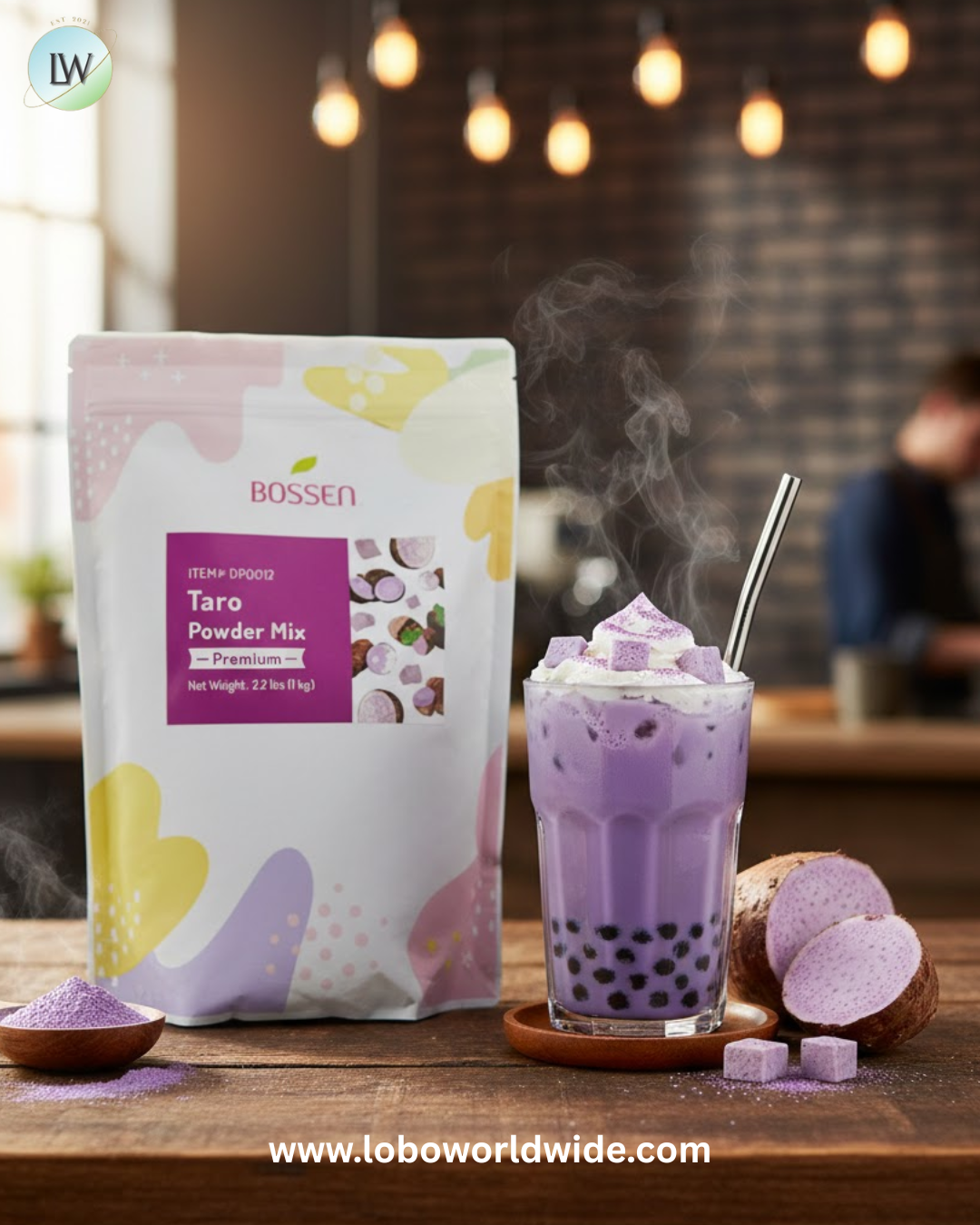 Bossen 2.2 lb. Powder Mix - 20/Case (Various Flavors)