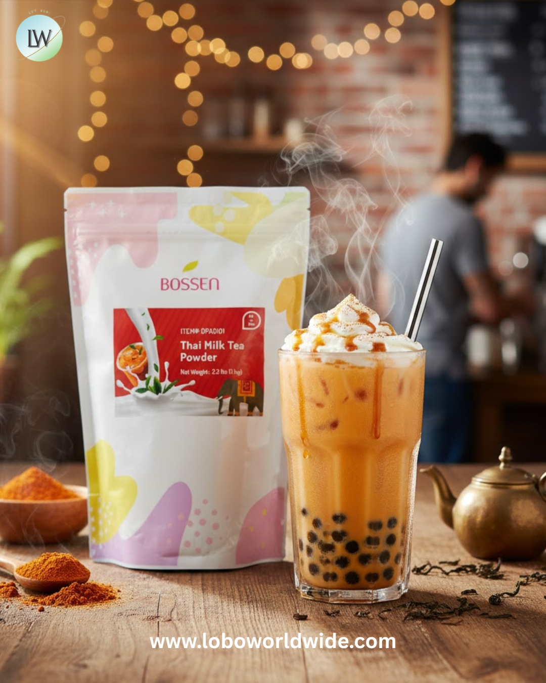 Bossen 2.2 lb. Powder Mix - 20/Case (Various Flavors)