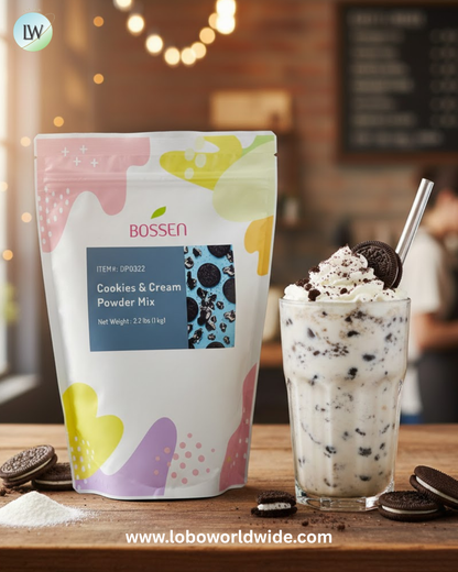 Bossen 2.2 lb. Powder Mix - 20/Case (Various Flavors)