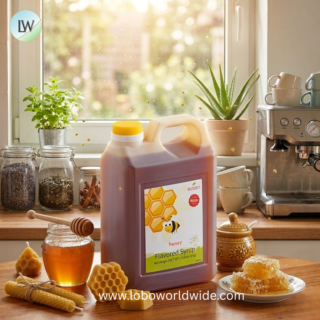 Bossen Honey Flavored Syrup 74 fl. oz. (6.6 lb.)