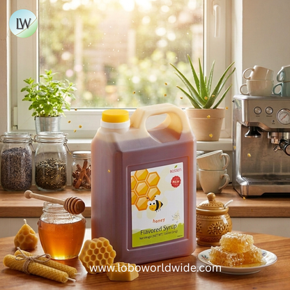 Bossen Honey Flavored Syrup 74 fl. oz. (6.6 lb.)