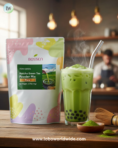 Bossen 2.2 lb. Powder Mix - 20/Case (Various Flavors)