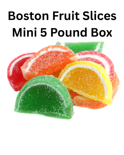 Boston Fruit Slices 5 Pound Box