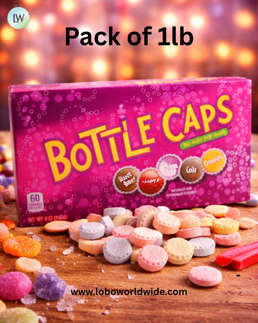 Bottle Caps Candy