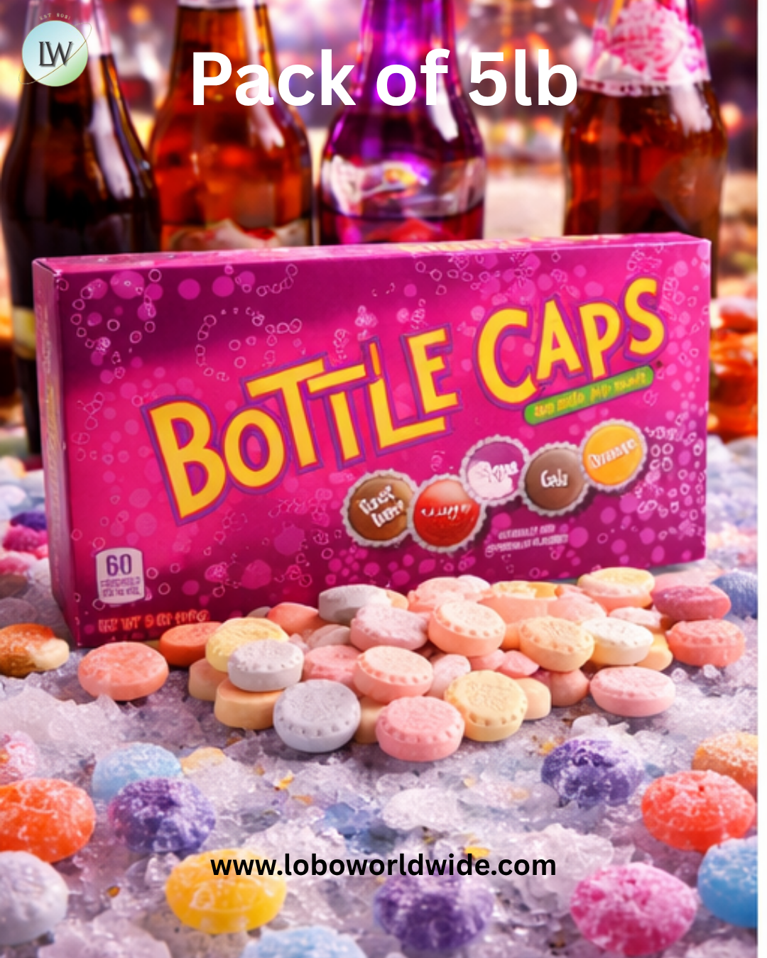 Bottle Caps Candy