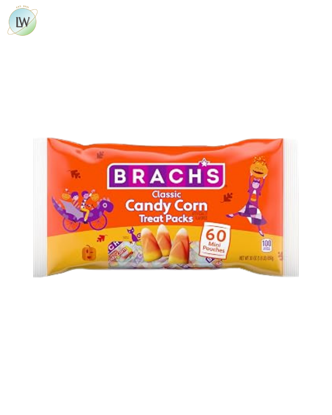 Brach's Halloween Classic Candy Corn, 30 oz., 60 ct.