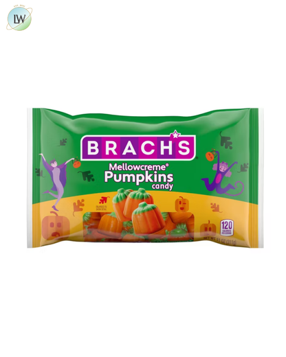 Brach's Halloween Mellowcrème Candy Pumpkins, 11 oz.