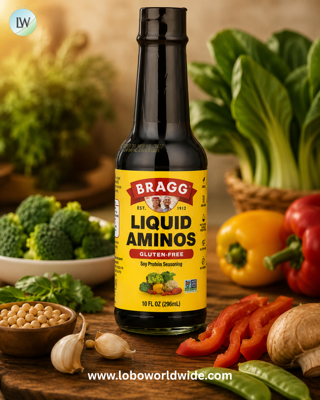 Bragg, Liquid Aminos, Soy Protein Seasoning