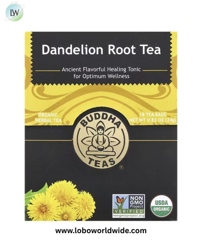 Buddha Teas, Organic Herbal Tea, Caffeine Free, 18 Tea Bags