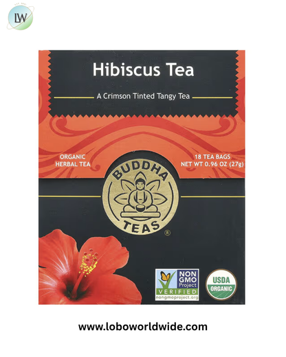 Buddha Teas, Organic Herbal Tea, Caffeine Free, 18 Tea Bags