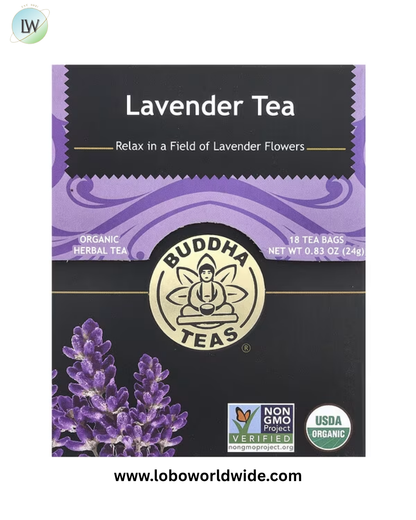 Buddha Teas, Organic Herbal Tea, Caffeine Free, 18 Tea Bags