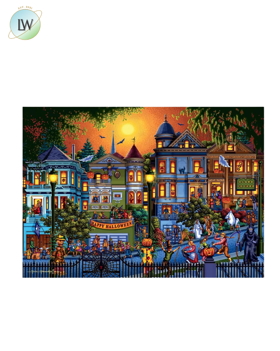 Buffalo Games - Eric Dowdle Trick or Treat - 300 Piece Puzzle for Adults