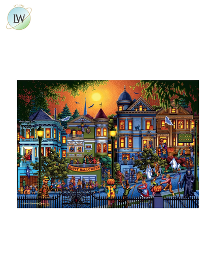 Buffalo Games - Eric Dowdle Trick or Treat - 300 Piece Puzzle for Adults