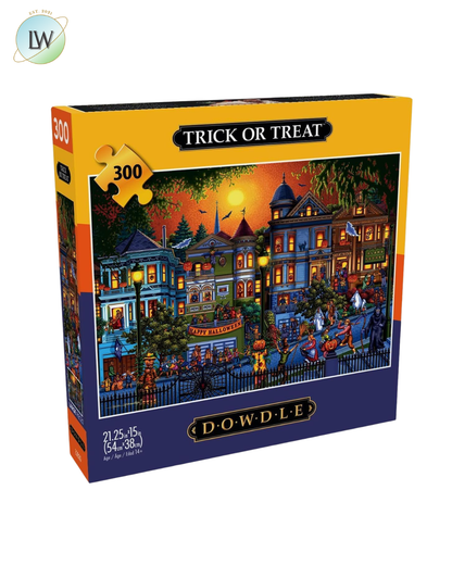 Buffalo Games - Eric Dowdle Trick or Treat - 300 Piece Puzzle for Adults